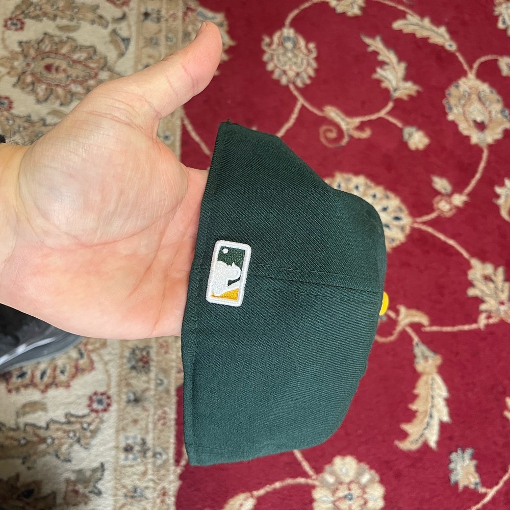 Giants Green and Yellow Baseball Cap size 7 1/2 - Picture 4 of 4